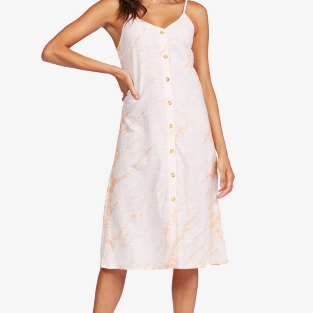 ROXY Wild Ties Button Front Dress
